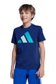 Дитяча бавовняна футболка adidas JY0296