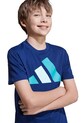 Дитяча бавовняна футболка adidas JY0296