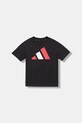 Детская футболка adidas хлопок чёрный JY0297