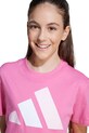 Παιδικό βαμβακερό μπλουζάκι adidas JY0299