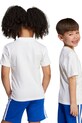 adidas tricou de bumbac pentru copii JY0302 alb