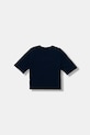 Chlapec Detské bavlnené tričko adidas Originals JY1139 tmavomodrá