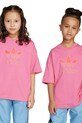 Детская хлопковая футболка adidas Originals остальные розовый JY1140