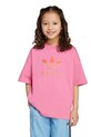 Детская хлопковая футболка adidas Originals JY1140