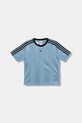 adidas Originals t-shirt dziecięcy pozostałe niebieski JY3541