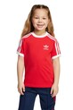 Дитяча бавовняна футболка adidas Originals JY3748