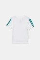 adidas tricou de bumbac pentru copii JY4970 alb AW25