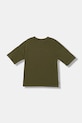 Băieți adidas Originals tricou de bumbac pentru copii JZ4078 verde