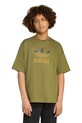 Детская хлопковая футболка adidas Originals JZ4078