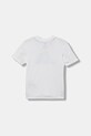 adidas t-shirt in cotone per bambini KB7310 bianco AW25