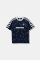Dětské tričko adidas Originals MINECRAFT nášivka námořnická modř KD9840