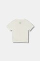 adidas t-shirt dziecięcy JL9169 beżowy AW25