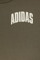 Момче Детска памучна тениска adidas JL9195 зелен