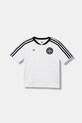 adidas Originals tricou copii imprimeu alb JV7682