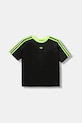 Otroška kratka majica adidas Originals JV7789 črna AW25