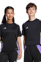 Детска тениска adidas Performance щампа черен JW4368