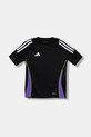 adidas Performance t-shirt dziecięcy JW4368 czarny AW25