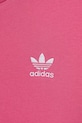 adidas Originals t-shirt bawełniany dziecięcy różowy JY4986