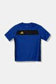 Dětské tričko adidas Performance JW4615 modrá AW25