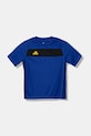 adidas Performance t-shirt dziecięcy JW4615 niebieski AW25