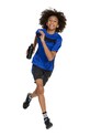 Детска тениска adidas Performance JW4615 син