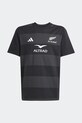 adidas Performance t-shirt dziecięcy All Blacks z elastanem czarny JW9936