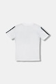 Chłopiec adidas t-shirt bawełniany dziecięcy JX0192 biały