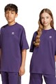 adidas Originals t-shirt in cotone cotone violetto JX2761