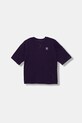 Bavlnené tričko adidas Originals JX2761 fialová AW25