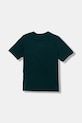 Детская хлопковая футболка adidas Originals JY4987 зелёный AW25