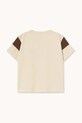 Băieți Tinycottons tricou de bumbac pentru copii TINY COLOR BLOCK TEE AW25.264 bej