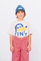 Tinycottons maglietta per bambini TINY DOG GRAPHIC TEE prodotto per bambini beige AW25.311