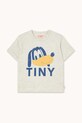 Tinycottons maglietta per bambini TINY DOG GRAPHIC TEE AW25.311 beige AW25