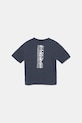 Napapijri t-shirt bawełniany dziecięcy S-AHR NP0A88ZO1761.98.128 granatowy AW25