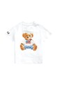 Polo Ralph Lauren t-shirt bawełniany niemowlęcy nadruk biały 320844731001