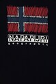 Chłopiec Napapijri t-shirt bawełniany dziecięcy S-ADIGE NP0A88ZW1761.134.172 granatowy
