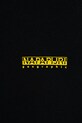Мальчик Детская хлопковая футболка Napapijri S-ADIGE NP0A88ZWF0X1.98.128 чёрный