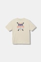 Napapijri tricou de bumbac pentru copii S-ADIGE NP0A88ZWF0Y1.134.172 bej AW25