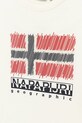 Chłopiec Napapijri t-shirt bawełniany dziecięcy S-ADIGE NP0A88ZWF0Z1.134.172 beżowy