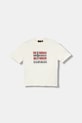 Napapijri tricou de bumbac pentru copii S-ADIGE print bej NP0A88ZWF0Z1.98.128