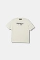 Napapijri t-shirt bawełniany dziecięcy S-PRIMIERO nadruk beżowy NP0A88ZY2061.134.172