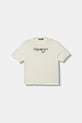 Dětské bavlněné tričko Napapijri S-PRIMIERO kulatý béžová NP0A88ZY2061.98.128