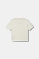 Napapijri t-shirt bawełniany dziecięcy S-PRIMIERO NP0A88ZY2061.98.128 beżowy AW25