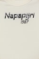 CHLAPEC Dětské bavlněné tričko Napapijri S-PRIMIERO NP0A88ZY2061.98.128 béžová