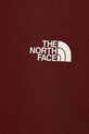 Chłopiec The North Face t-shirt dziecięcy TEEN SIMPLE DOME REGULAR SS TEE NF0A87T40VO1 bordowy