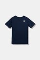 Παιδικό μπλουζάκι The North Face TEEN NEW 24/7 SS TEE NF0A8DF28K21 σκούρο μπλε AW25