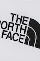 Chłopiec The North Face t-shirt dziecięcy TEEN EASY REGULAR SS TEE NF0A8EHGFN41 biały