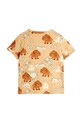 Mini Rodini t-shirt dziecięcy Mammoths 25720103 beżowy AW25
