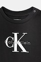 Băieți Calvin Klein Jeans tricou bebe IN0IN00334.9BYA negru