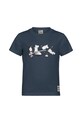 Jack Wolfskin t-shirt bawełniany dziecięcy MOOMIN T-SHIRT K A65461 granatowy AW25